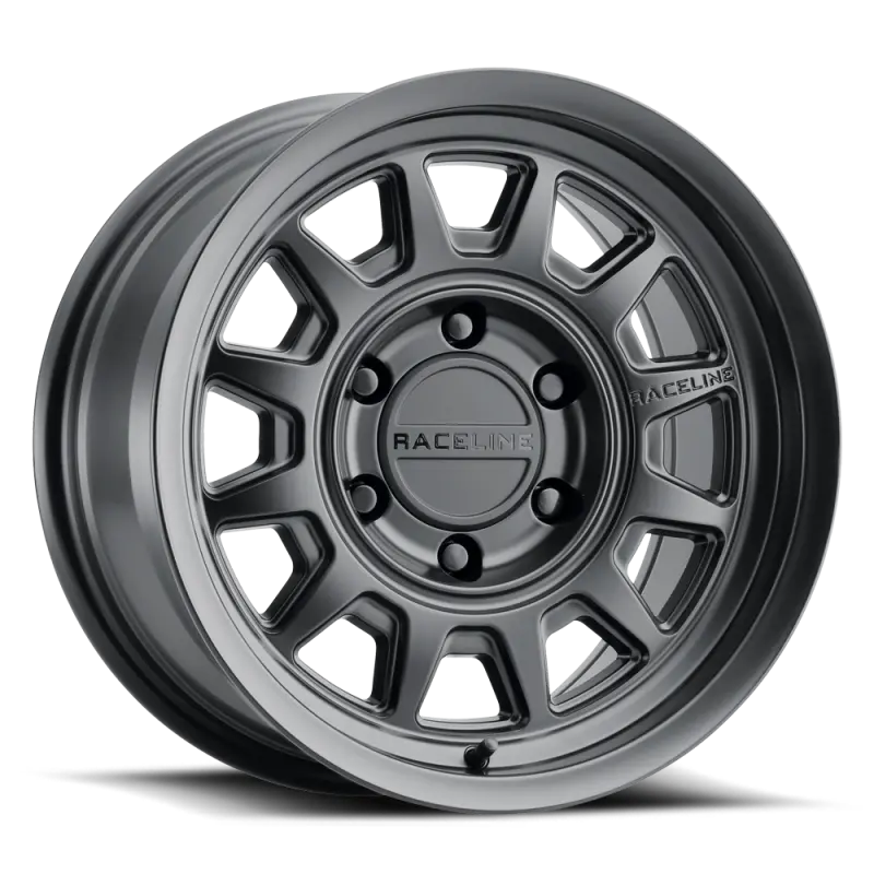 Raceline 952B Aero 16x8in / 6x139.7 BP / -6mm Offset / 106.1mm Bore - Satin Black Wheel