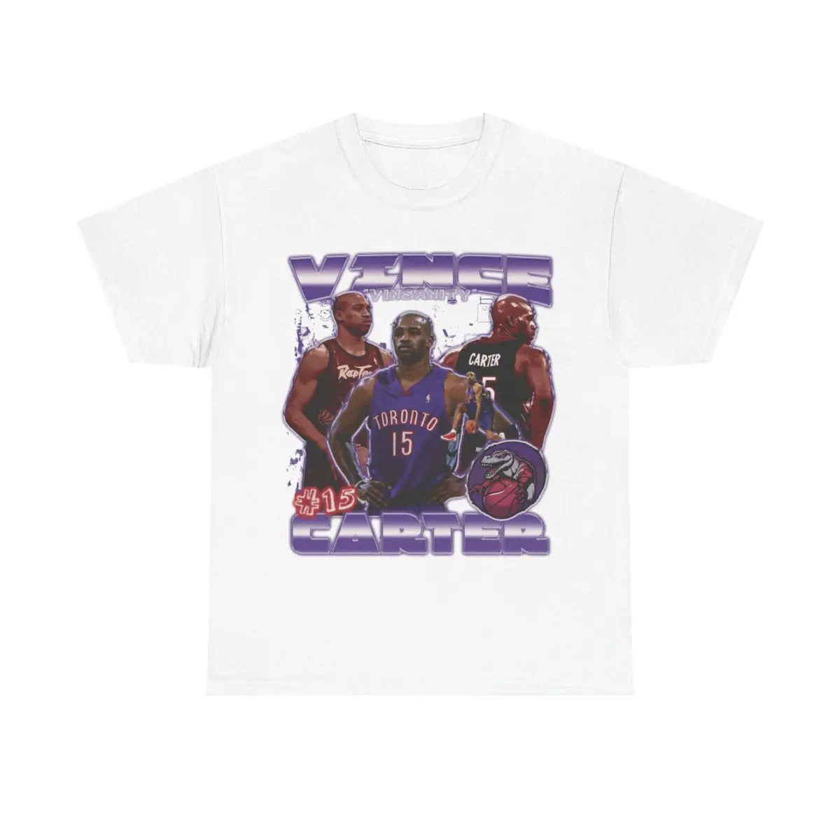 Vince Carter Vintage Bootleg Rap T-Shirt - 90s Hip Hop Graphic Tee, Vintage Vince Carter T-Shirt