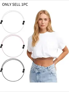 Shirt Tuck Band Women,Adjustable Tool for Sweater and Shirts,Elastic Crop Bands To Change The Style of Your Tops