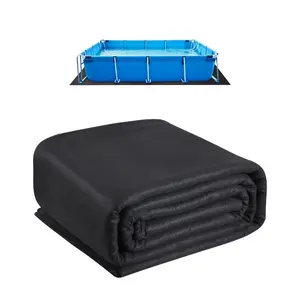 VEVOR 15ft Round Pool Liner Pad, Pool Liner Pad for Above Ground Swimming Pools, Extra - Thick Pool Mat, Prevents Punctures, Recycled Geotextile Material Underlayment Pad, Extend Liner LifeVEVOR Super Brand Day