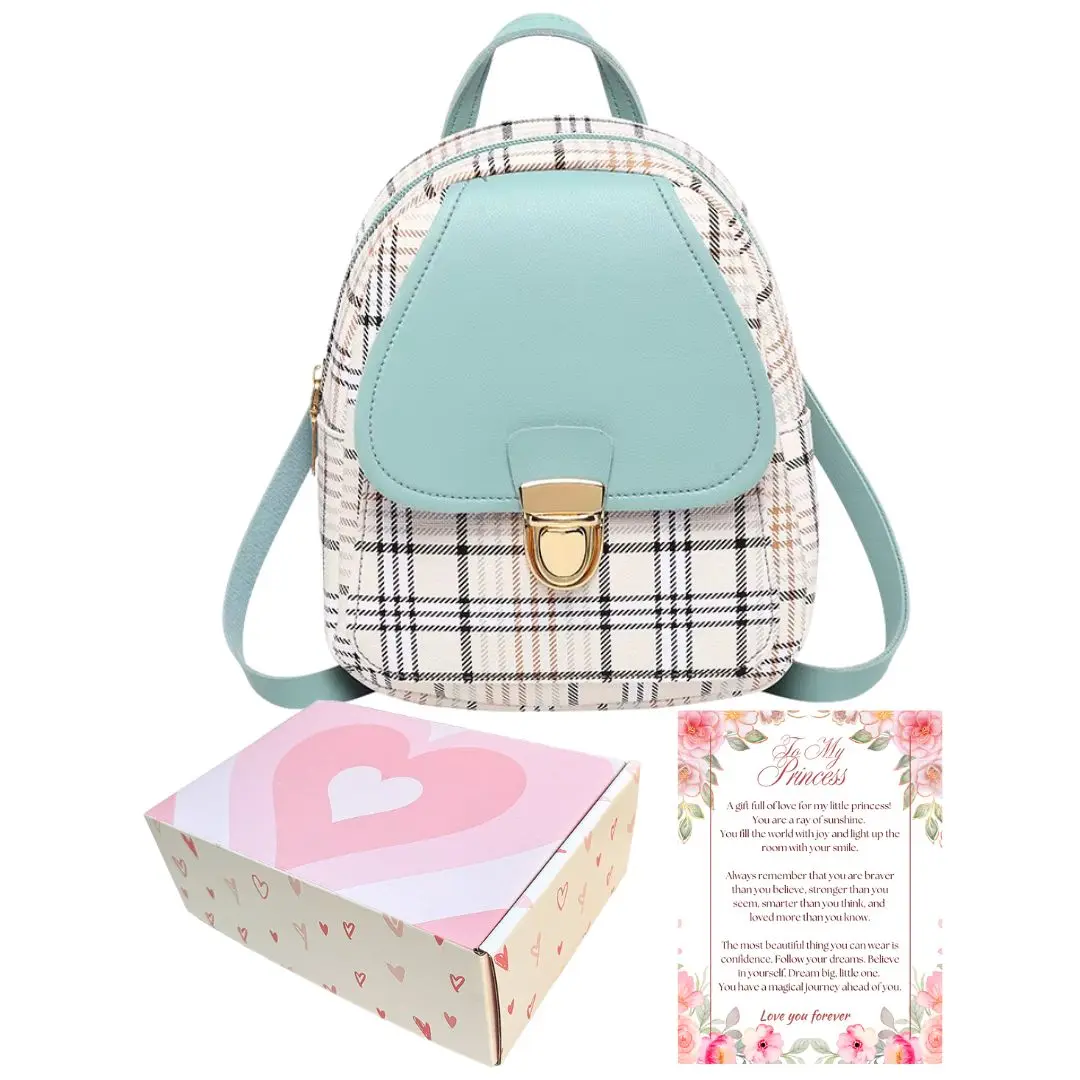 Mini Toddler Backpack For 1 2 3 Year Old Girl | Small Backpack For Girls (8" H) with Gift Box