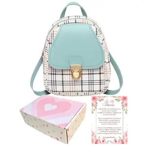 Mini Toddler Backpack For 1 2 3 Year Old Girl | Small Backpack For Girls (8" H) with Gift Box
