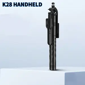 1.7m Selfie Stick Tripod Expandable Wireless Bluetooth-compatible Remote Portable Smartphone Stand for iOS & Android Phones, Lithium Battery Included