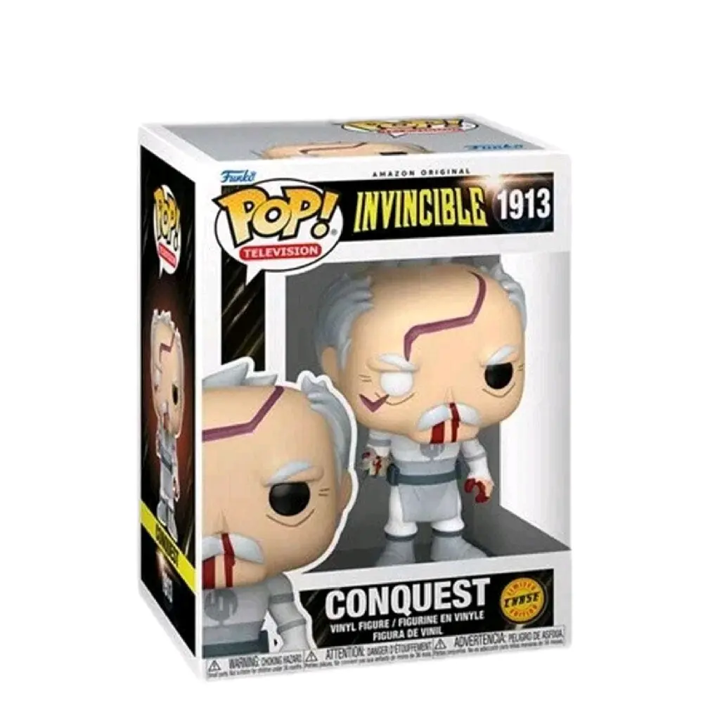 Funko Invincible Conquest #1913 Chase Edition Vinyl Single Figurine, Display Collectible
