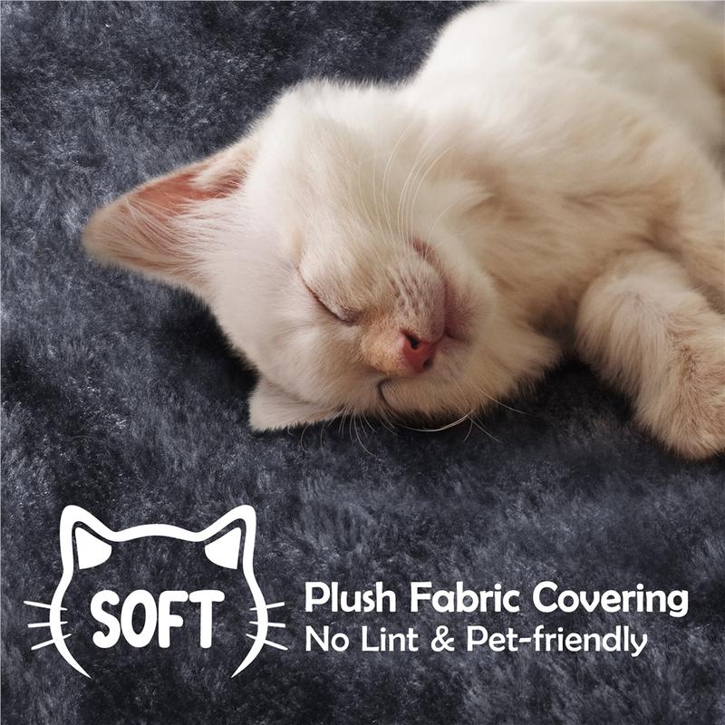 【On Sale】Yaheetech 54"/57''/63"/79"/82" Cat Tree Multilevel Cat Tower with 2 Condos & Dangling Ball & Round Platform & Ladder