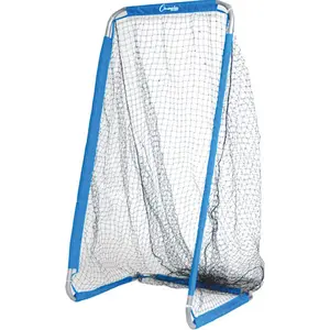 212 MAIN Football Kicking Screen - Blue & White, Sturdy Steel Frame Football Equipment with Deep Pocket for Training (FKPRO Model)