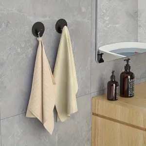 Modern Wall Hook, Easy Install Adhesive Towel Holder for Bathroom Kitchen, Durable Clothes Hat Key Rack Organizer, Storage Hooks, Wall Mounted Hook
