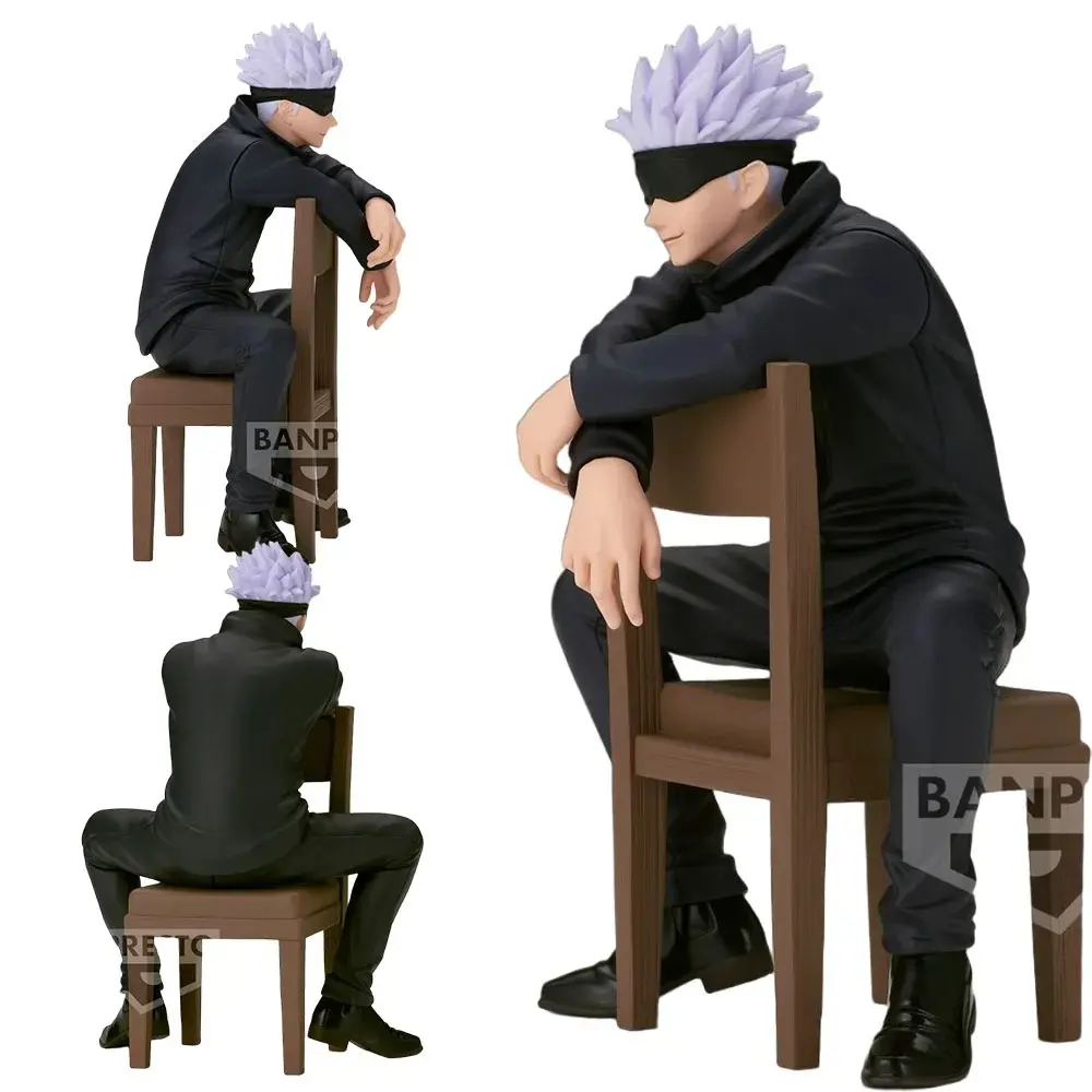 11cm New Gojo Satoru Anime Jujutsu Kaisen Action Figure Itadori Yuji Seated Noodle Stopper Model Toys Japanese Dolls Hobbies 