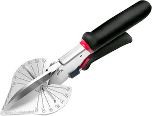 Trim Miter Shears  45-135 Adjustable  for  Molding, Quarter Round, Shoe Trim, PVC, Rubber, Craft Sticks, Decorative Edges