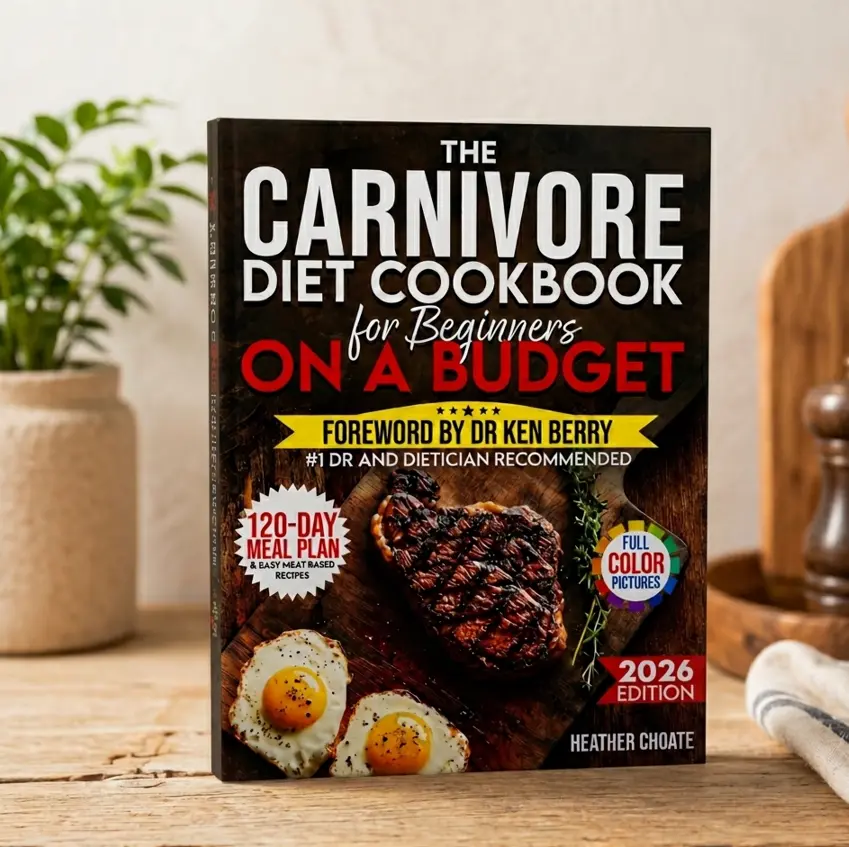 The Carnivore Diet for Beginners: 120-Day Meat-Based Meal Plan, Budget Shopping Hacks & Easy Recipes