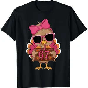 Thanksgiving Funny Turkey Family Thanksgiving 67 Turkey T-Shirt Tshirt Printed in USA
