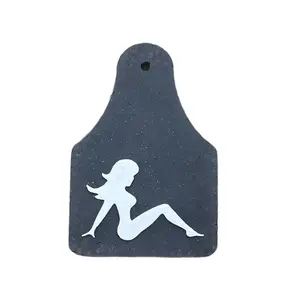 Mudflap ear tag design scented car freshener