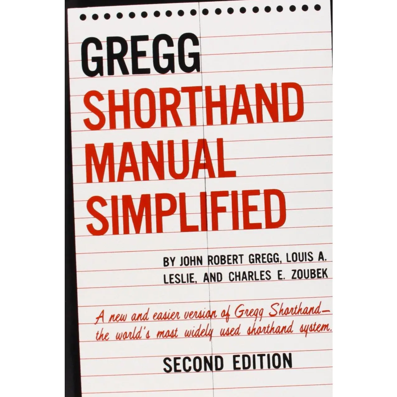 The GREGG Shorthand Manual Simplified