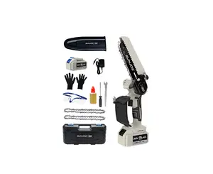 NEW Sun Joe "Go" 20V Handheld 6" Pruning Chain Saw w/ Accessories