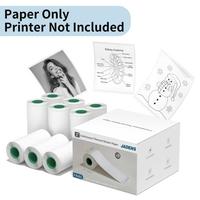 9 Roll White Sticker Label 