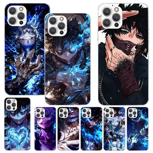 Dabi MHA My Hero A-Academy Print Soft Case For IPhone 16 15 14 Plus 13 12 Mini 11 Pro Max 16E Art Phone Shell XS XR X SE 7 8 Cov Premium Phone Case Deals For You