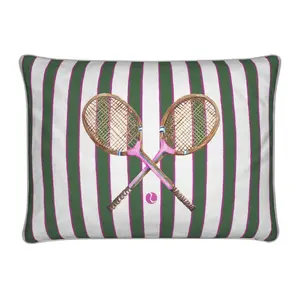 Grass Courts Lumbar Pillow