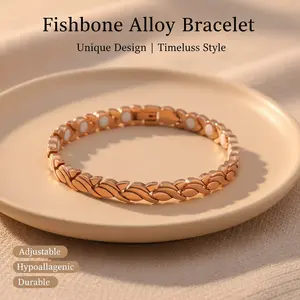 Give Her Timeless Beauty. Vintage Style Magnetic Link Bracelet for Mom. Durable Alloy with High Polish Finish. The Thoughtful Present She Will Actually Wear. Happy Mother's Day.