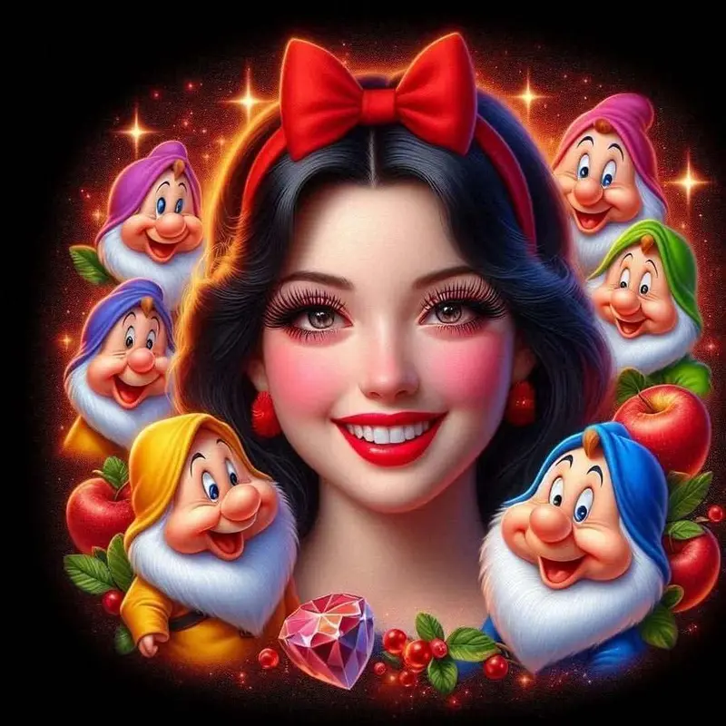 pictures and names of the seven dwarfs - TikTok Shop