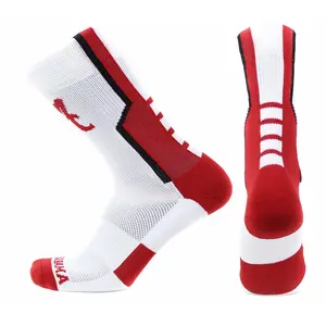 Alabama Crimson Tide Black Sports Performance Socks