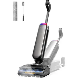Tineco Floor One S9 Artist Steam Wet Dry Vacuum Cleaner, High-Temp Steam Cleaning, 22kPa Suction, 360° SmoothDrive, Anti-Tangle Design, 185°F Flashdry, Long Runtime, 180° Lay-Flat
