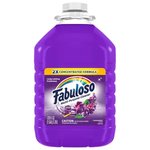 Fabuloso Multi-Purpose Cleaner 2x Concentrated, Lavender - 128 fl oz – 128 Fl Oz (Pack of 1)