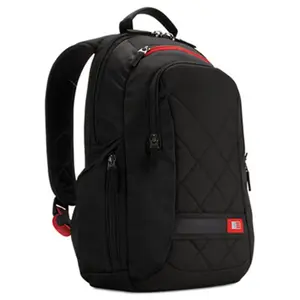 212 MAIN Polyester Laptop Backpack - 14-in Fit, Quick Access Pockets, Black, Business Work Bag, Laptop Bag