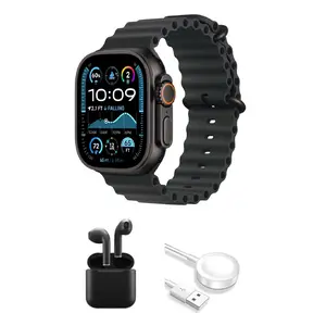 Refurbished Apple Watch Ultra 2 (2023) Titanium (GPS + Cellular) Good Condition with Wireless Earbuds & 1 Year Warranty