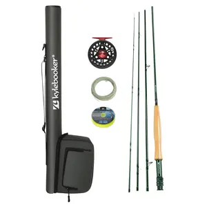 Kylebooker Fly Fishing Rod with Reel Combo Kit 3/4/5/6/7/8 Weight Starter Fly Fishing Outfit with Rod Bag