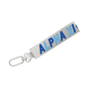 Alpha Xi Silicone Keychain