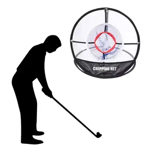 Golf Swing Training Net, Swing Aid Trainer, Practice Ball Net, Bounce Nylon Practice Net, Swing Accuracy Training, Hit Assist Net, Golf Accessory, Golf Equipment