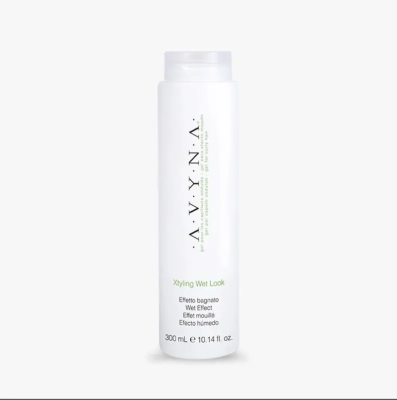 Wet Look Haircare Gel - Unisex Use, 300ml Gel Texture Formula, Enhances Shine for Curly/Wavy Hair