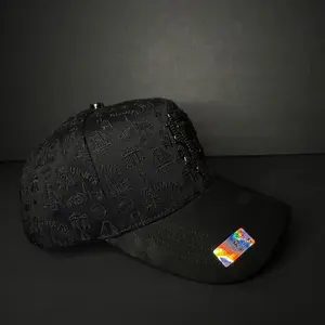 Premium high quality Hat S. all black edition