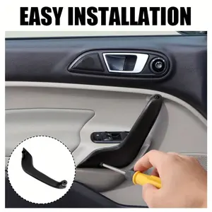 2024Interior Door Handle Replacement/for Ford Fiesta 2011-2020 Power Window Inner Door Panel Replacement Inner Door Handle/High Quality ABS Material Strong and Durable/Left Hand Drive Model Ideal Men's Gift Recommendation2025