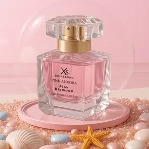 Perper's Pink Aurora Pink Diamond Women's Perfume Top note is fruity middle note is floral base note is amber and magnolia Long-lasting fruity floral fragrance 30 ml (1.01 fl oz) cologne Perfect gift for Valentine's Day, Christmas and other occasions