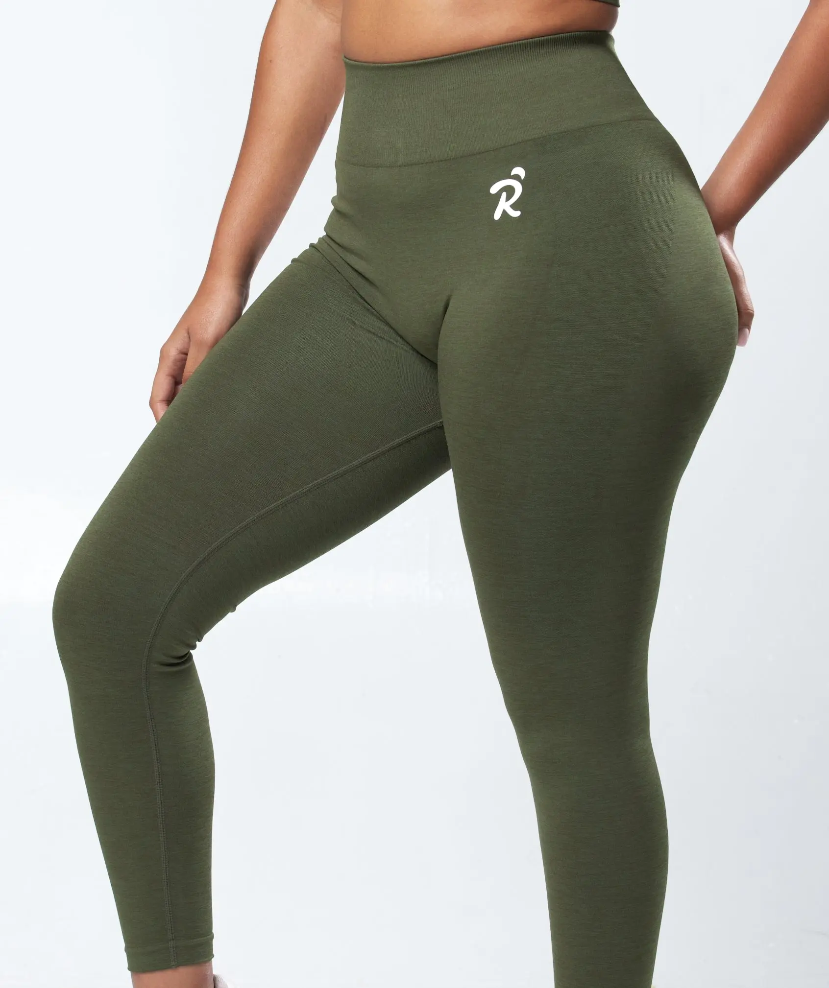 CORE LEGGINGS - OLIVE GREEN