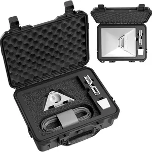 Starlink Mini Waterproof Hard Carrying Case, Portable Travel Case with Handle, Precision-Cut Foam Fits Mini Dish & Cables, Hard Shell & Soft Interior for Product Protection, Waterproof Function, Ideal for Camping, RV, or Outdoor Work Storage Case