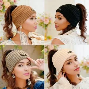 4-Pack Soft Stretchy Knitted Headbands for Women – Cozy Warm Ear Warmers Ideal for Cold Weather, Trendy Versatile Hair Accessories Perfect for Daily Casual, Workout, Travel, Parties & Formal Occasions