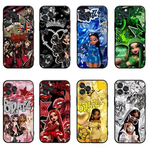 Bratz Phone Case | Y2K Fashion Doll & Bold Aesthetic Art Cover For iPhone 11/12/13/14/15/16/17 Pro/Pro Max/Plus & Samsung S23/S24/S25/S26 Ultra, Protective Case For Y2K Fans, Birthday/Christmas Gift