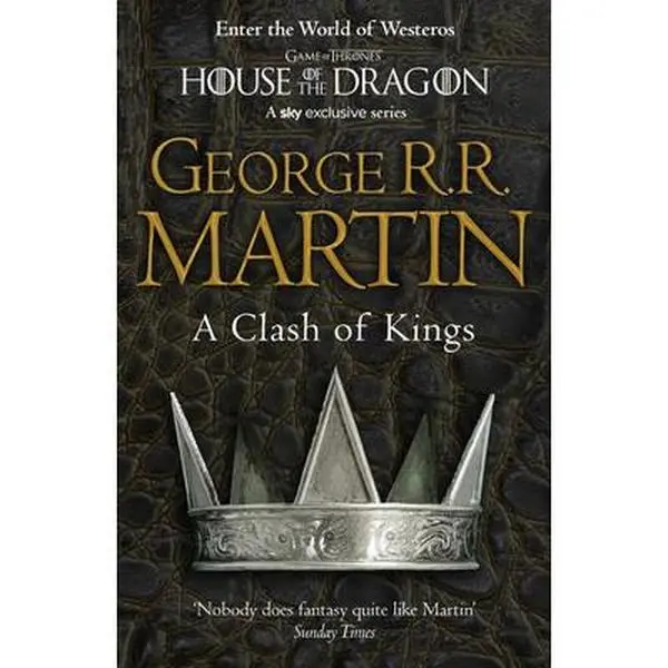 USED Book - A Clash of Kings: Book 2 of a Song of Ice and Fire by George R.R. Martin (Paperback) - english