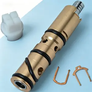 Replacement Cartridge Kit for Moen 1200 1200B Brass Stem Faucet Repair with Retainer Clip - No Glue Needed, Reusable, Durable Brass Construction, Precision Fit for 1200/1200B Models