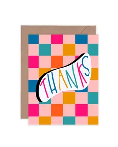 Original Design Thankful Vibrations Greeting Card
