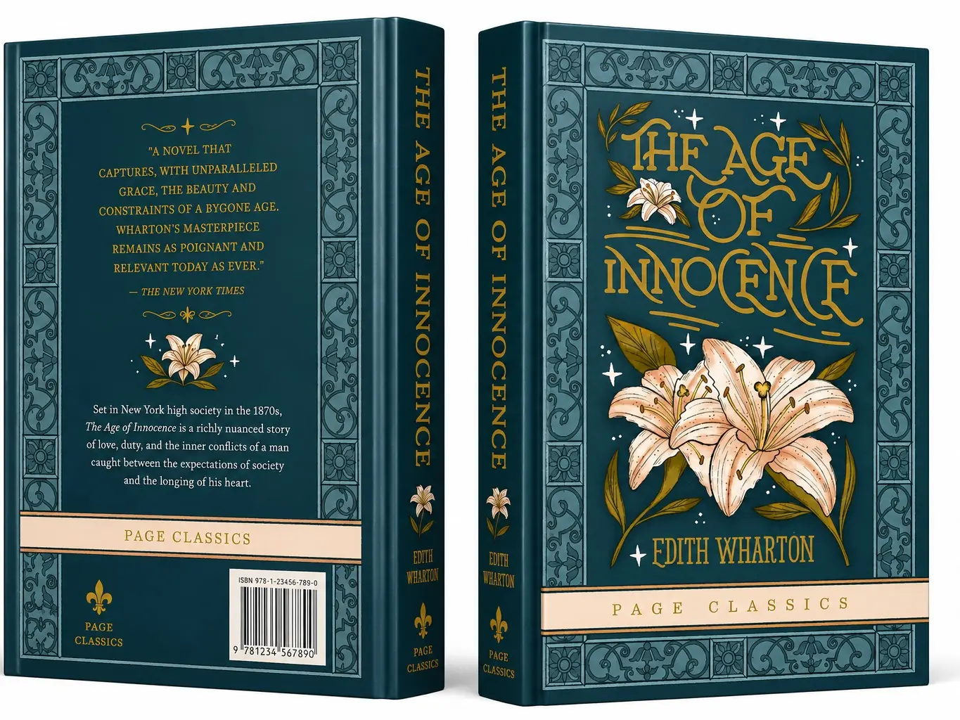 The Age of Innocence by Edith Wharton - English Classic Literature Fiction Books, Classic Edition, Insightful Commentary for Literary Enthusiasts, Thought-Provoking Meditation