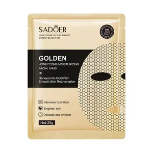 Improve your facial skin in 10 days! Golden Honeycomb Hydrating Mask, Moisturizing, Nourishing, Light and Breathable, Firming and Anti-Wrinkle Mask
