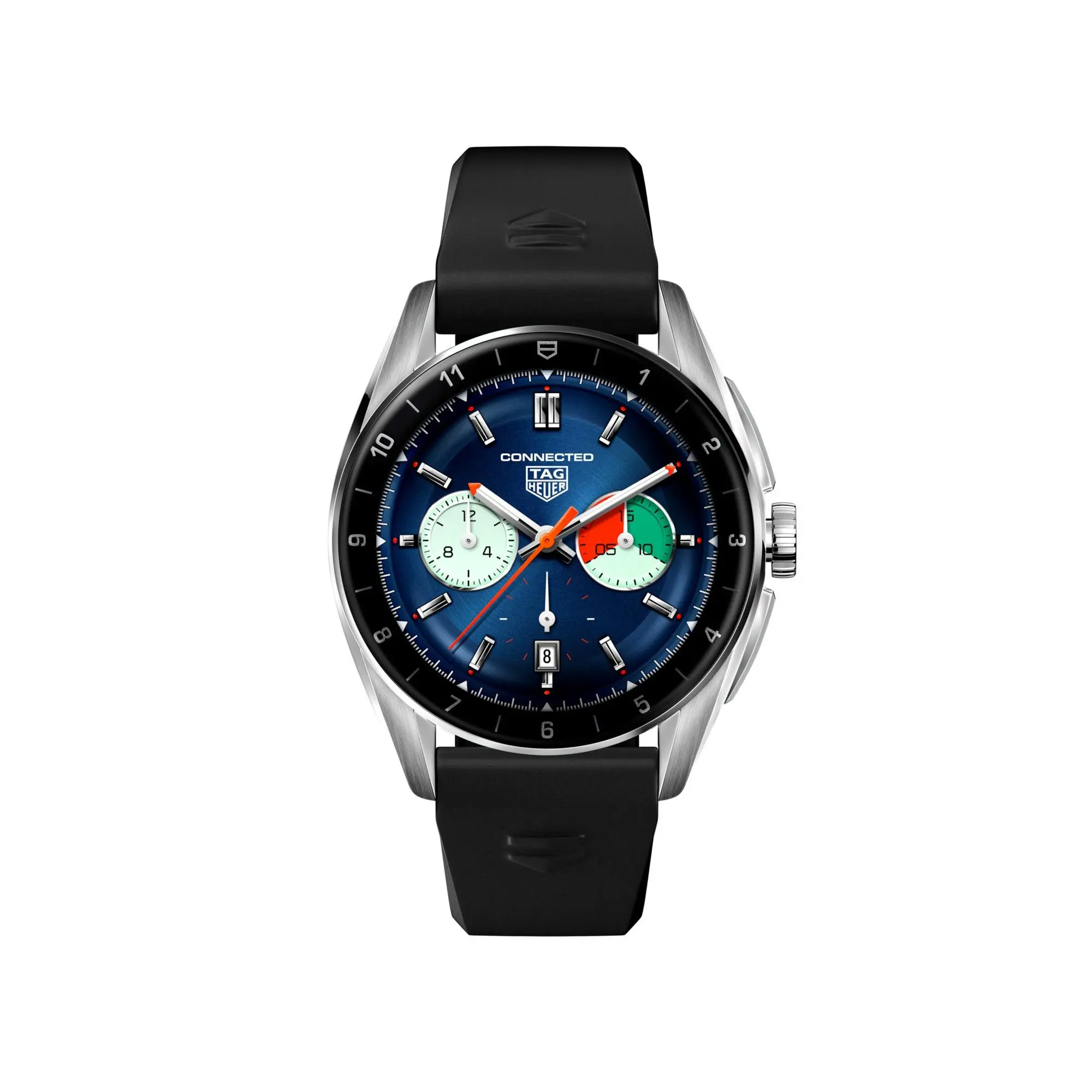 TAG Heuer Connected Calibre E4 Rubber Mens Watch SBR8010.BT6255