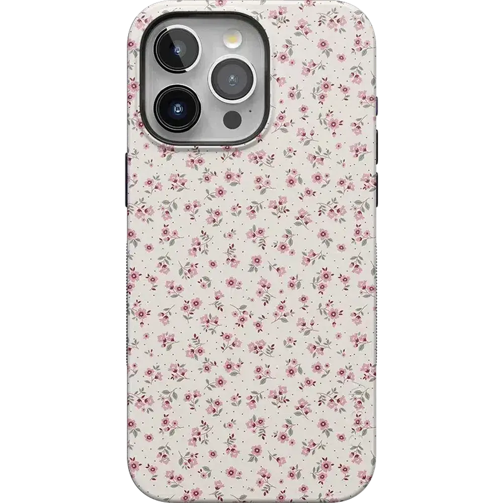 Casely iPhone 15 Pro Case | Cottage Charm | Cottagecore | Bold Protective Design | Compatible with MagSafe
