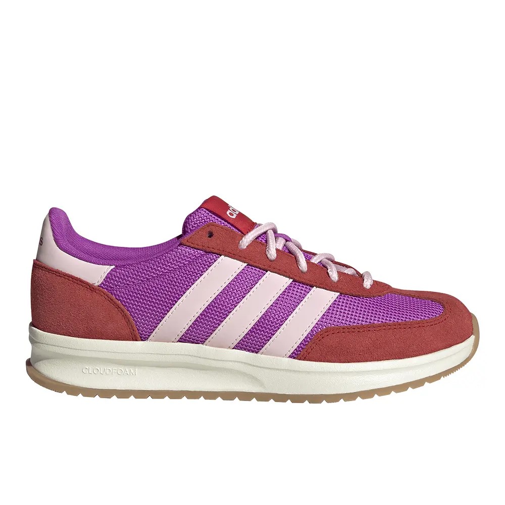 adidas Womens Run 70S 2.0 Lace Up Sneakers Shoes Casual - Purple, Red