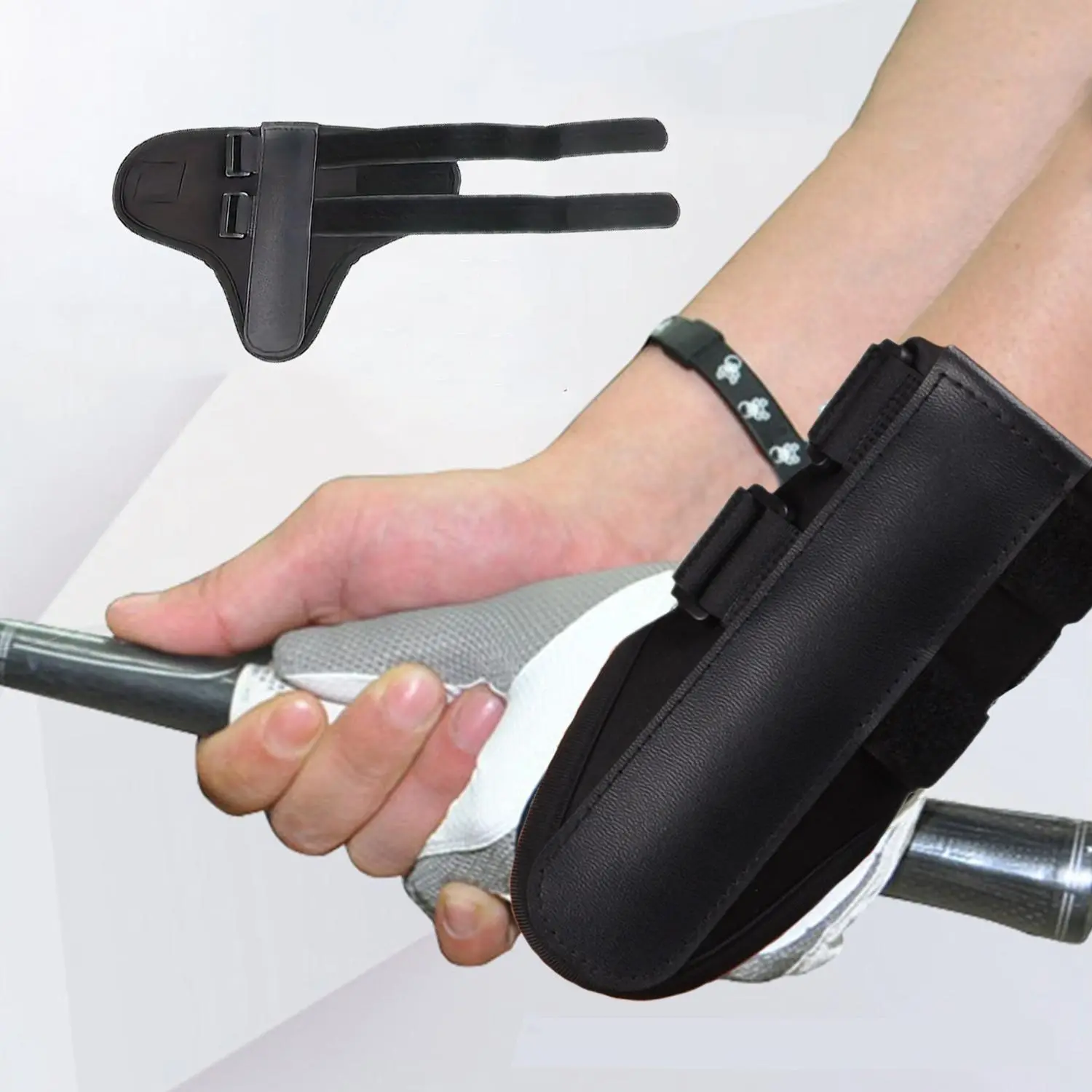 Golf Training Wrist Brace, 1 Piece Golf Swing Training Aid, Adjustable Golf Swing Corrector Wrist Brace, Golf Accessories