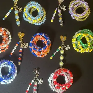 10 Piece Bracelet Stack for Sports Fan & Cheerleaders in Team Colors Ideal for Tailgates Watch Parties & Homecoming Accessories