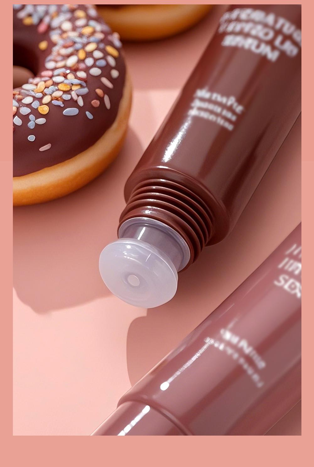 Long Lasting Lip Gloss, 1 Count Moisturizing LipGlaze, Glossy Lip Glaze Stick, Plumping Lip Oil LipStick, Lip Plumping Lipstick for Girls &Women,Makeup